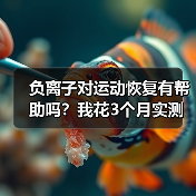 负离子对运动恢复有帮助吗?我花3个月实测发现真相(图1) 负离子对运动恢复有帮助吗?我花3个月实测发现真相(图1)