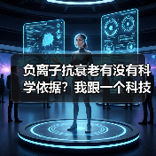 负离子抗衰老有没有科学依据?我跟一个科技公司老板聊完,傻眼了(图1) 负离子抗衰老有没有科学依据?我跟一个科技公司老板聊完,傻眼了(图1)
