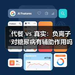 代餐 vs 真实:负离子对糖尿病有辅助作用吗(图2) 代餐 vs 真实:负离子对糖尿病有辅助作用吗(图2)