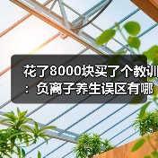 花了8000块买了个教训：负离子养生误区有哪些（图2）