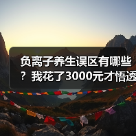 负离子养生误区有哪些?我花了3000元才悟透的真相(图3) 负离子养生误区有哪些?我花了3000元才悟透的真相(图3)