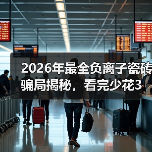 2026年最全负离子瓷砖骗局揭秘,看完少花3万冤枉钱(图3) 2026年最全负离子瓷砖骗局揭秘,看完少花3万冤枉钱(图3)