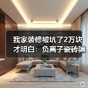 我家装修被坑了2万块才明白:负离子瓷砖骗局揭秘(图2) 我家装修被坑了2万块才明白:负离子瓷砖骗局揭秘(图2)
