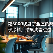 花3000块刷了全屋负离子涂料，结果我差点过敏了（图1）