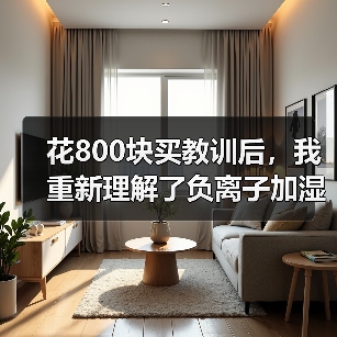 花800块买教训后,我重新理解了负离子加湿器怎么样值得买吗(图1) 花800块买教训后,我重新理解了负离子加湿器怎么样值得买吗(图1)