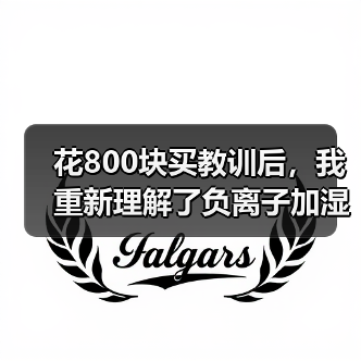 花800块买教训后,我重新理解了负离子加湿器怎么样值得买吗(图3) 花800块买教训后,我重新理解了负离子加湿器怎么样值得买吗(图3)