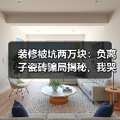 装修被坑两万块:负离子瓷砖骗局揭秘,我哭着写完这篇(图3) 装修被坑两万块:负离子瓷砖骗局揭秘,我哭着写完这篇(图3)