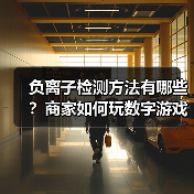 负离子检测方法有哪些?商家如何玩数字游戏(图3) 负离子检测方法有哪些?商家如何玩数字游戏(图3)