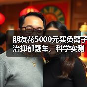 朋友花5000元买负离子治抑郁翻车，科学实测揭真相（图1）