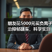 朋友花5000元买负离子治抑郁翻车，科学实测揭真相（图4）