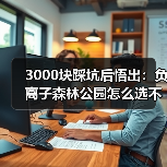 3000块踩坑后悟出:负离子森林公园怎么选不被坑?(图4) 3000块踩坑后悟出:负离子森林公园怎么选不被坑?(图4)