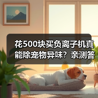花500块买负离子机真能除宠物异味?亲测答案出乎意料(图2) 花500块买负离子机真能除宠物异味?亲测答案出乎意料(图2)