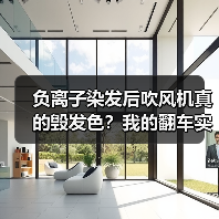 负离子染发后吹风机真的毁发色?我的翻车实录教你正确用法(图4) 负离子染发后吹风机真的毁发色?我的翻车实录教你正确用法(图4)