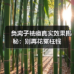 负离子祛痘真实效果揭秘:别再花冤枉钱(图1) 负离子祛痘真实效果揭秘:别再花冤枉钱(图1)
