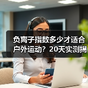 负离子指数多少才适合户外运动？20天实测揭秘最佳数值（图3）