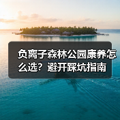 负离子森林公园康养怎么选?避开踩坑指南(图2) 负离子森林公园康养怎么选?避开踩坑指南(图2)