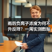 雨后负离子浓度为何不升反降？一周实测数据揭秘（图3）