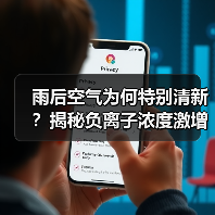 雨后空气为何特别清新?揭秘负离子浓度激增的真相(图4) 雨后空气为何特别清新?揭秘负离子浓度激增的真相(图4)
