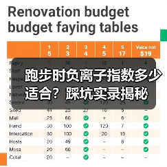 跑步时负离子指数多少适合？踩坑实录揭秘（图4）